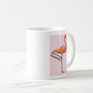 Mug flamant rose