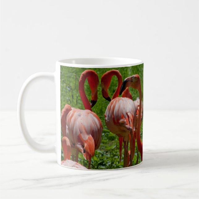 Mug Flamant rose paradis (Gauche)