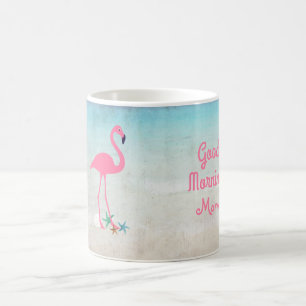 Mug Flamant rose Rose Design Balnéaire Pour Maman