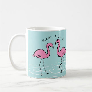 Mug Flamant rose rose personnalisé