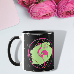 Mug Flamant rose Rose Soyez Fabuleux Inspirationnel Di