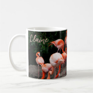 Mug Flamant rose tropical décoratif 
