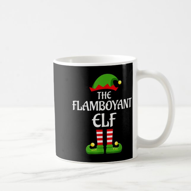 Mug Flamboyant Elf Family Matching Group Christmas  (Droite)