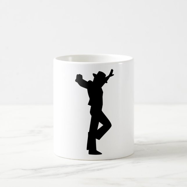 Mug Flamenco Danseuse noir (Centre)