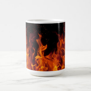 Mug/Flames Coffee Mug