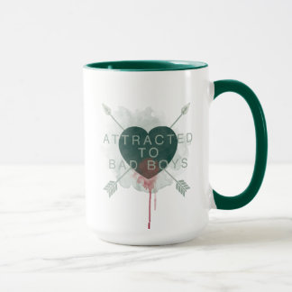 Mug Flèche | "Attiré Aux Mauvais Garçons" Coeur Percé