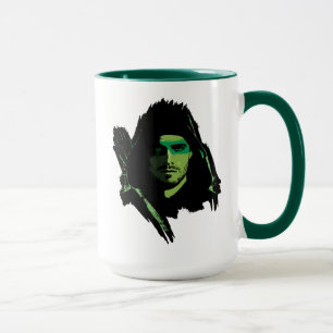 Mug Flèche   Découpe verte avec flèche