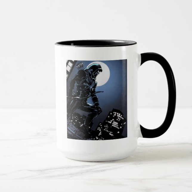 Mug Flèche | Flèche verte au clair de lune (Droite)