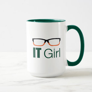 Mug Flèche Graphique de lunettes pour filles IT