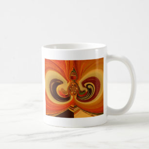 Mug Flèches Abstraites avec Teardrop Center Art Print