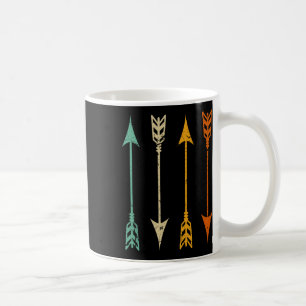 Mug Flèches vintages de tir à l'arc pour la chasse à l