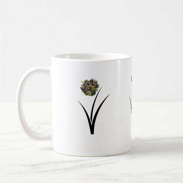 Mug fleur (Gauche)