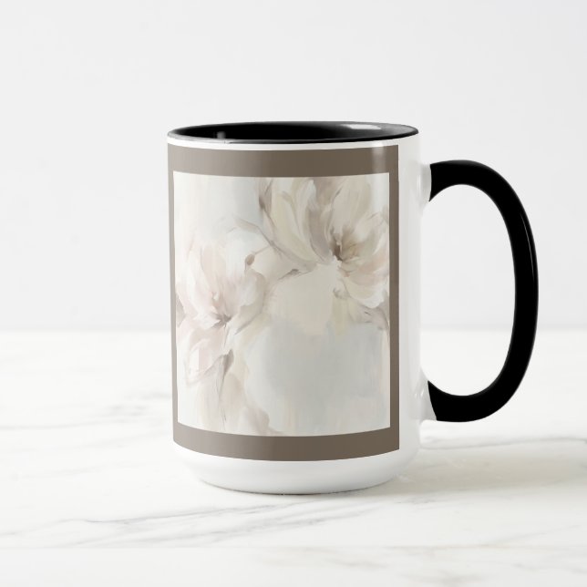Mug "Fleur abstraite" (Droite)