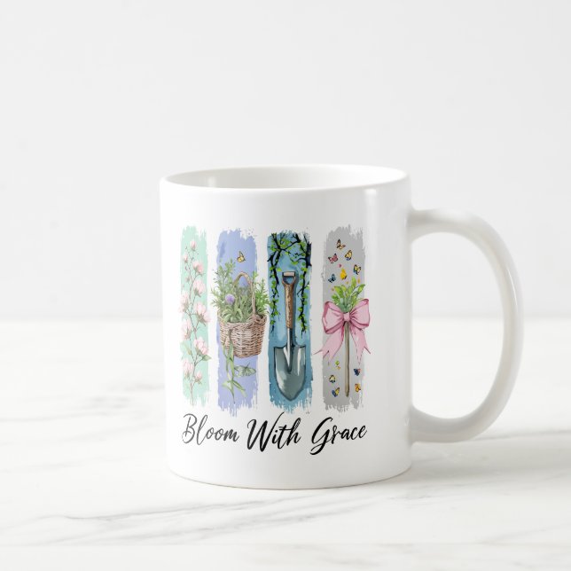 Mug Fleur avec Grace Garden Floral Art (Droite)