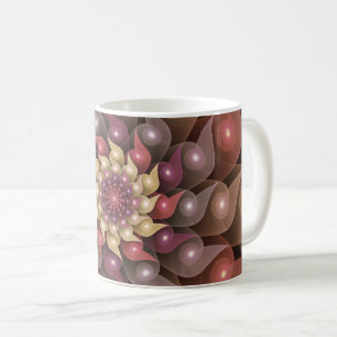 Mug Fleur brillante surréaliste Art Abstrait fractal m