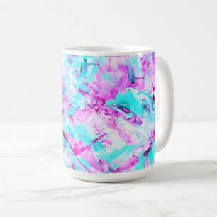 Mug Fleur brisée Un design lumineux coloré