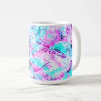 Mug Fleur brisée Un design lumineux coloré