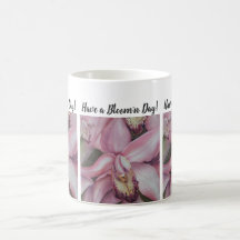Fleur d'aquarelle d'orchidée rose