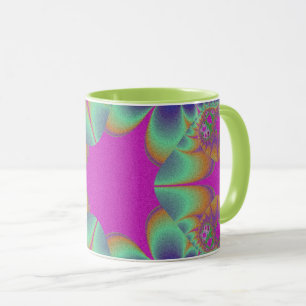 Mug Fleur de cactus fractale