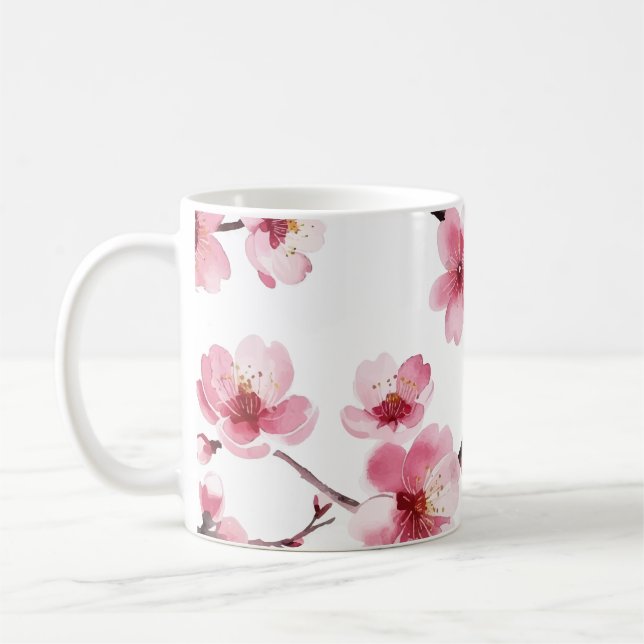 Mug Fleur de cerise (Gauche)