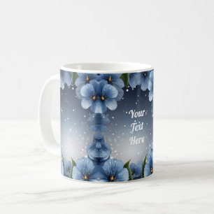 Mug Fleur de cerisier bleu