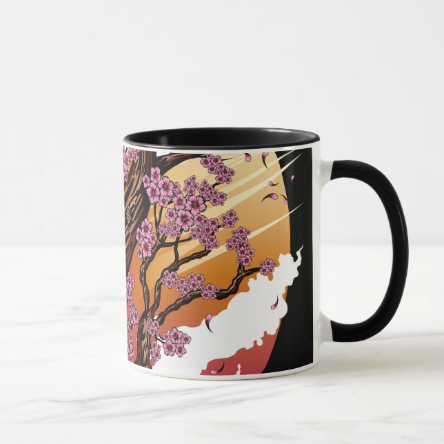Mug Fleur de cerisier sauvage (Droite)