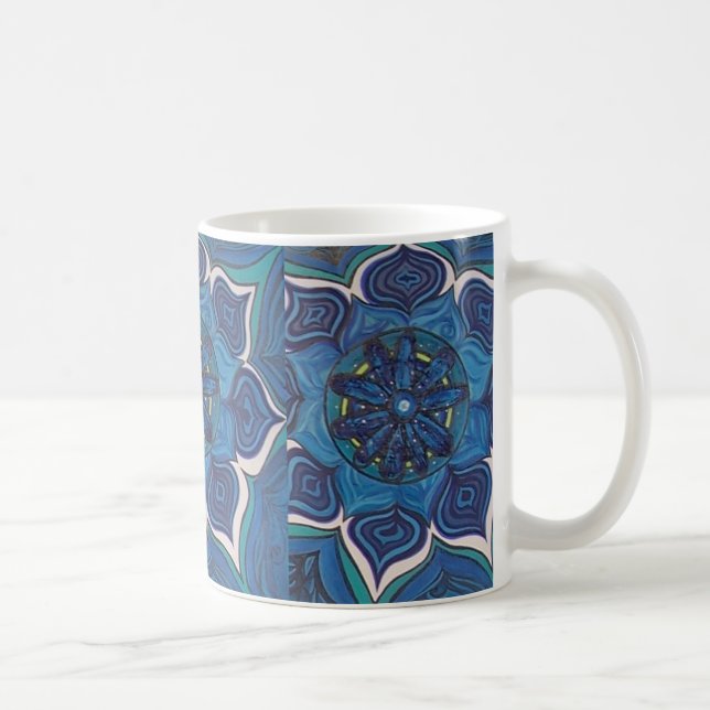 Mug Fleur de Chakra Lotus de gorge (Droite)