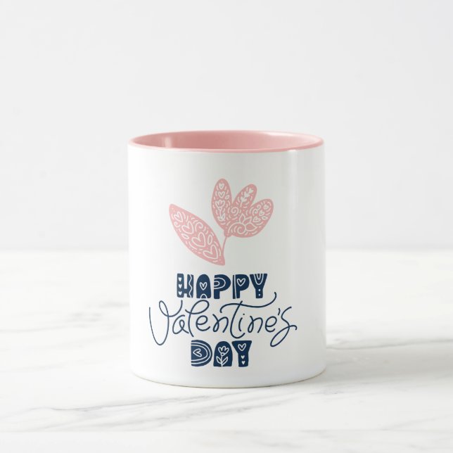 Mug Fleur de la Saint-Valentin (Centre)