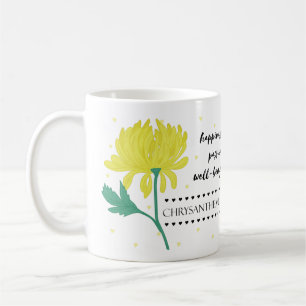 Mug Fleur de Naissance avec sens Fleur de Novembre