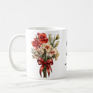 Mug Fleur de naissance d'août Gladiolus