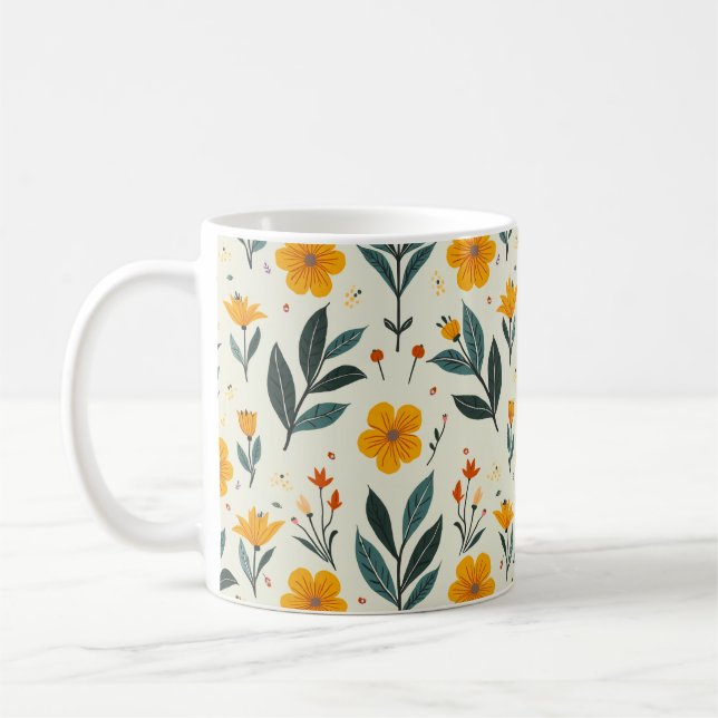 Mug Fleur de printemps (Gauche)