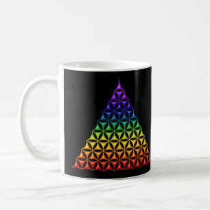 Mug Fleur de vie / Blume des Lebens - chakra pyramidal