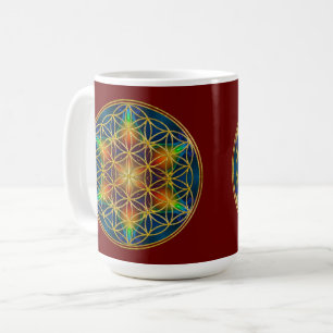 Mug FLEUR DE VIE - Fleur Fractale 1
