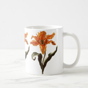 Mug Fleur d'orange fantaisie vintage en fleurs, fleurs