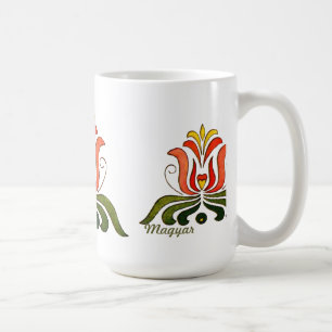 Mug Fleur folklorique hongroise