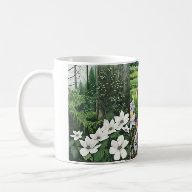 Mug Fleur indigène 3 (Gauche)