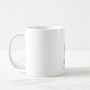 Mug Fleur Iris Violet