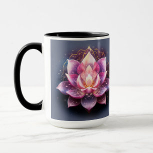 Mug Fleur Lotus Affirmation Je Réalise De Grandes Chos