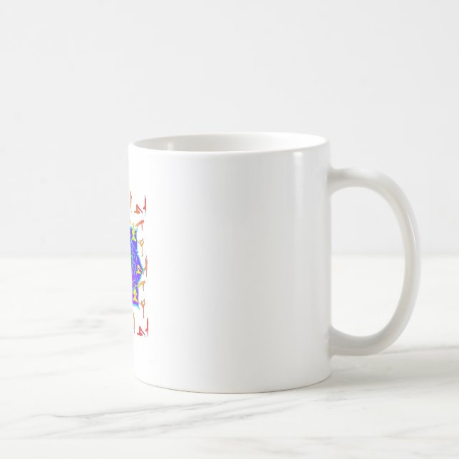 Mug Fleur Lotus Avec Poireaux De Yoga (Droite)
