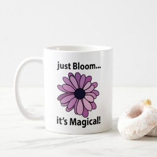 Mug Fleur Magique Violet Fleur Juste Bloom Sa Magique