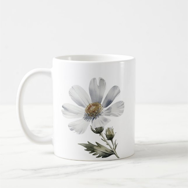 Mug Fleur marguerite (Gauche)
