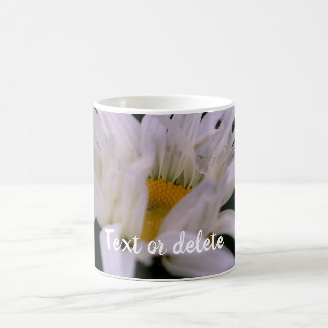 Mug Fleur marguerite personnalisée (Centre)