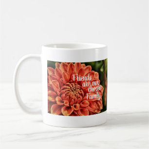 Mug Fleur orange / Famille des amis Dahlia
