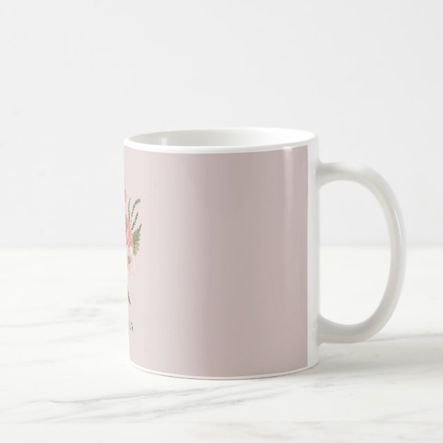 Mug Fleur rose (Droite)