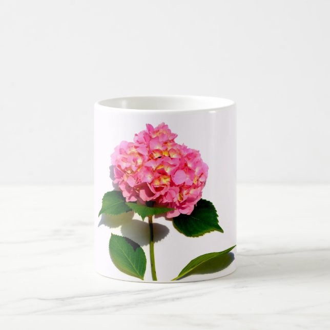 Mug Fleur rose rose rose Hydrangea (Centre)