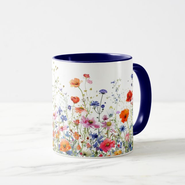 Mug Fleur sauvage (Devant droit)