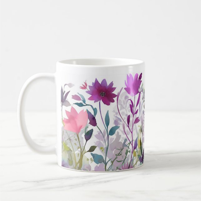 Mug fleur sauvage 1 (Gauche)
