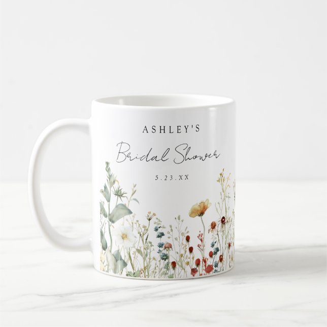 Mug Fleur sauvage d'été Fête des mariées de terrain Fa (Gauche)