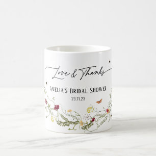 Mug Fleur sauvage Parti personnalisé Favoriser la Fête