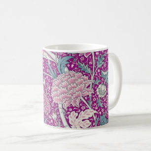Mug Fleur vintage Fleur pourpre - Art Floral intempore